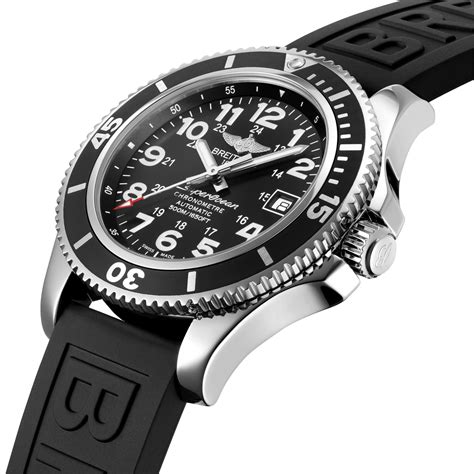 breitling superocean 11 black ebay|Breitling Superocean black steel.